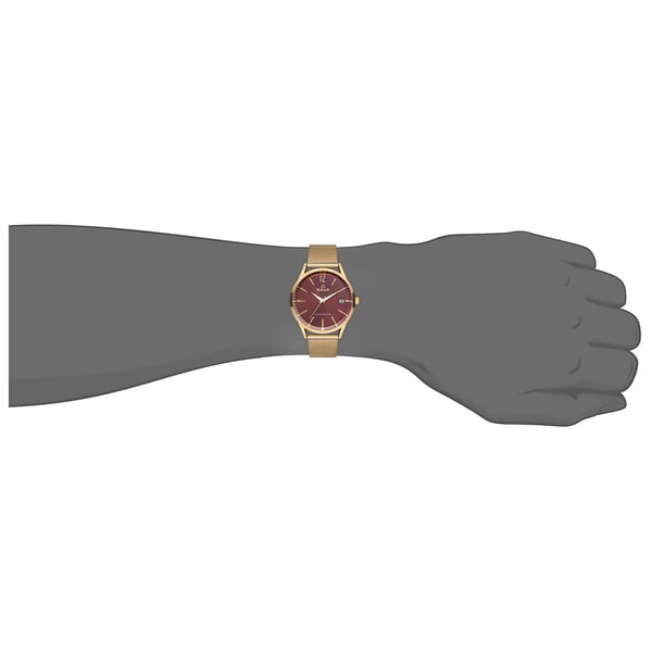 Omax Vintage Collection Gold Mesh Analog Watch For Unisex VC06GC1I Omax Vintage Collection Gold Mesh Analog Watch For Unisex VC06GC1I