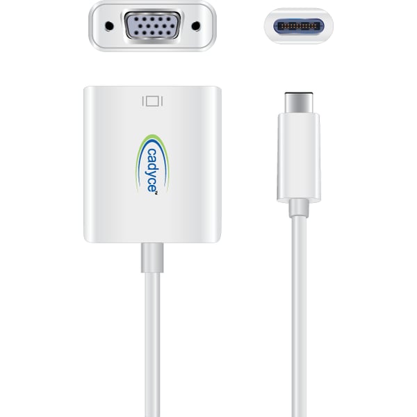 Cadyce USBC3VGA USB-C To VGA Adapter