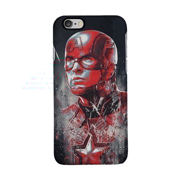 Macmerise Charcoal Art Captain America - Sleek Phone Case For Iphone 6 Macmerise Charcoal Art Captain America - Sleek Phone Case For Iphone 6