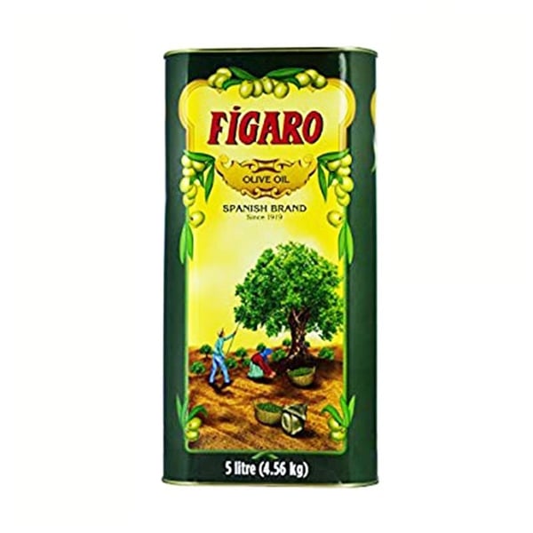 Figaro Olive Oil Tin Spanish Brand 5l Figaro Olive Oil Tin Spanish Brand 5l