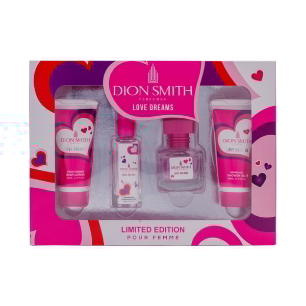 Dion Smith Love Dreams Limited Edition For Women 50ml Set