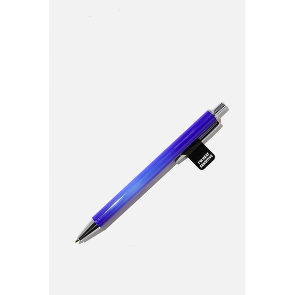 TYPO Colour Changing Pen Blue With White