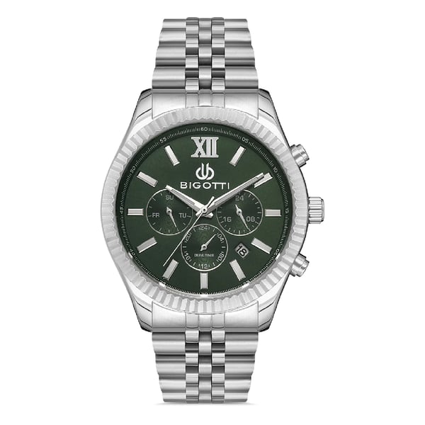 Bigotti Milano Mens Stainless Steel Strap Watch - Bg.1.10296-2 Bigotti Milano Mens Stainless Steel Strap Watch - Bg.1.10296-2