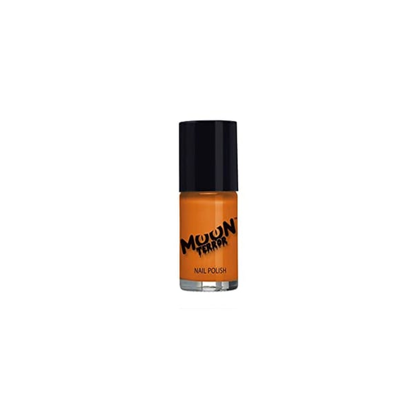 Smiffys Moon Terror Nail Polish 14ml - Pumpkin Orange, To8036