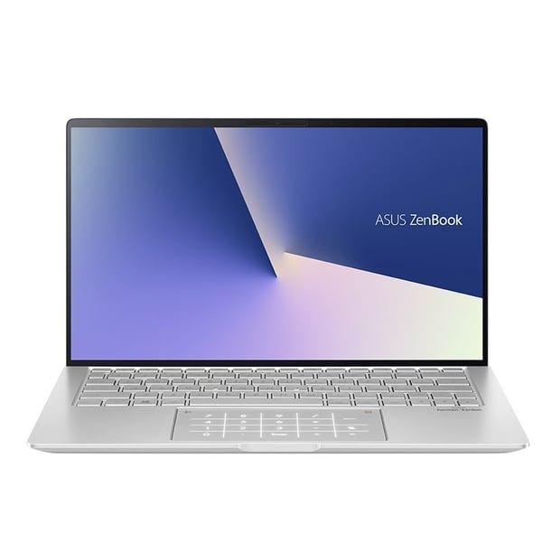 Asus ZenBook 13 UX333FN-A3153TS Laptop - Core i7 1.8GHz 16GB 1TB 2GB Win10 13.3inch FHD Icicle Silver English/Arabic Keyboard