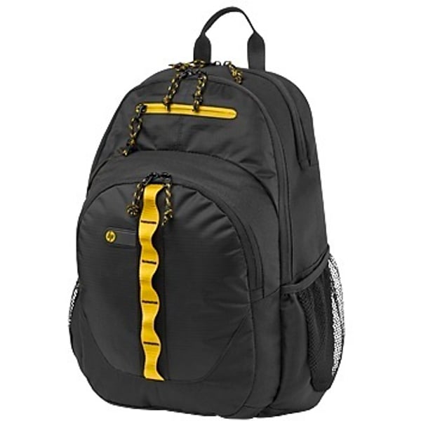 HP F3W17AA Sport Backpack Black/Yellow 15.6inch