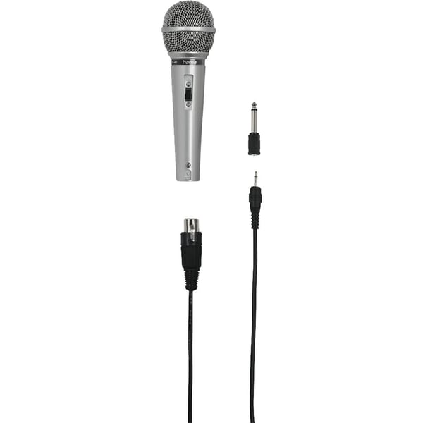 Hama DM40 Dynamic Microphone Silver/Black