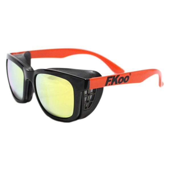 F.KOO, Detachable Eye-Shield Sunglasses Deep Orange F.KOO, Detachable Eye-Shield Sunglasses Deep Orange