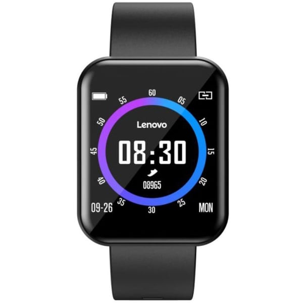 Lenovo E1-PRO Smart Watch Black