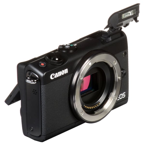 Canon EOS M100 Mirrorless Digital Camera Body Black With EF-M15-45 IS STM Lens Canon EOS M100 Mirrorless Digital Camera Body Black With EF-M15-45 IS STM Lens