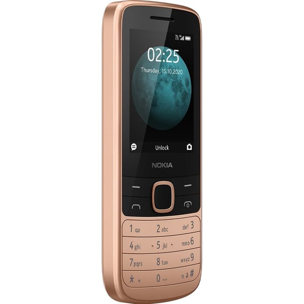nokia 225 128mb sand 4g mobile phone