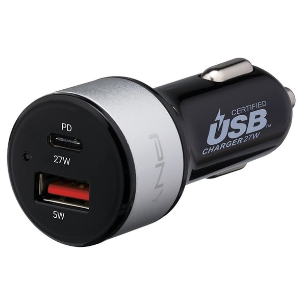 PNY Power Delivery Car Charger Black PNY Power Delivery Car Charger Black
