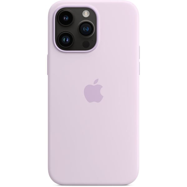 Apple iPhone 14 Pro Max Silicone Case Lilac with MagSafe