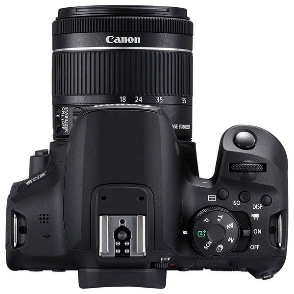 canon eos 850d digital slr camera black with efs 18 55mm is stm
