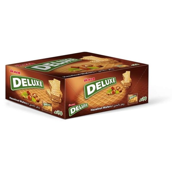 Ulker Delux Hazelnut Wafer 480g Ulker Delux Hazelnut Wafer 480g