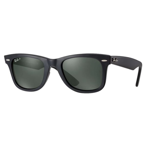 RayBan RB2140 901/58 Unisex Wayfarer Gunmetal Polarized Lens Sunglasses