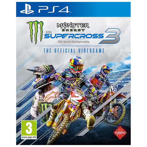 PS4 Monster Energy Supercross 3 Game