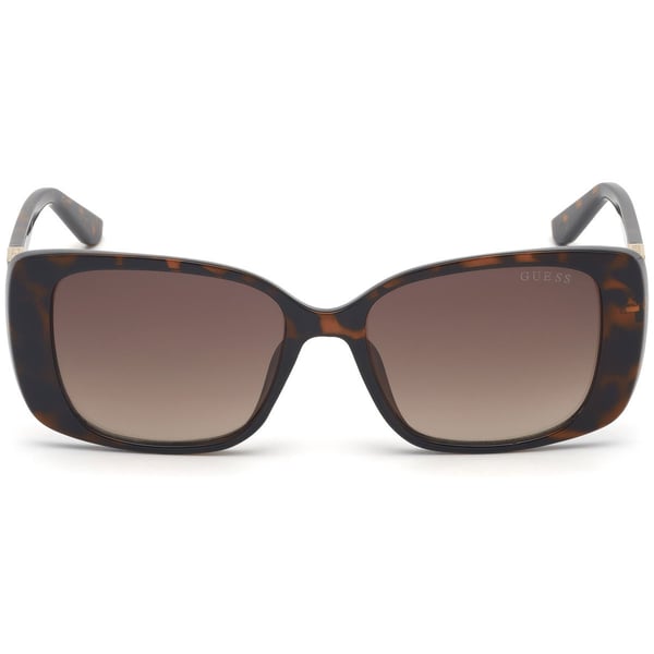 Guess Havana Plastic Non-Polarized Women Sunglasses GU763152F53