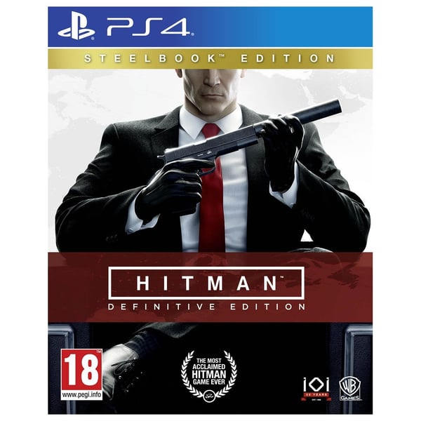 PS4 Hitman Definitive Edition Steelbook Game