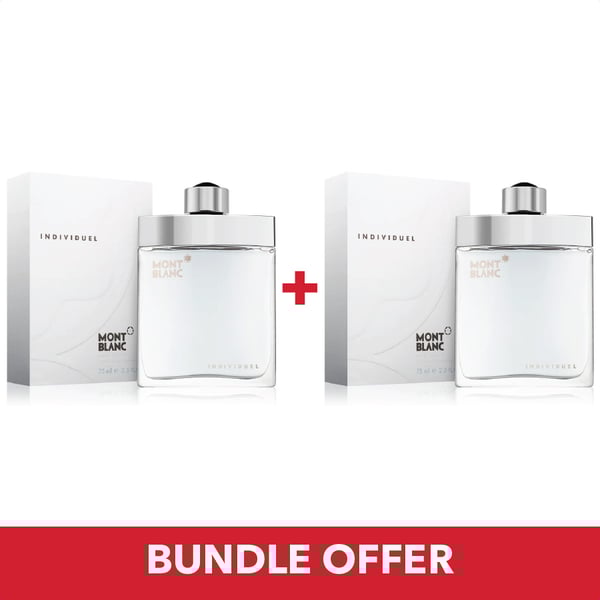 Montblanc Individuel EDT Men 75mlx2 Bundle Offer Montblanc Individuel EDT Men 75mlx2 Bundle Offer