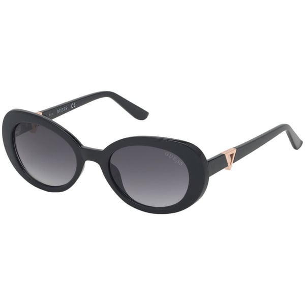 Guess Black Plastic Non-Polarized Women Sunglasses GU763201B51