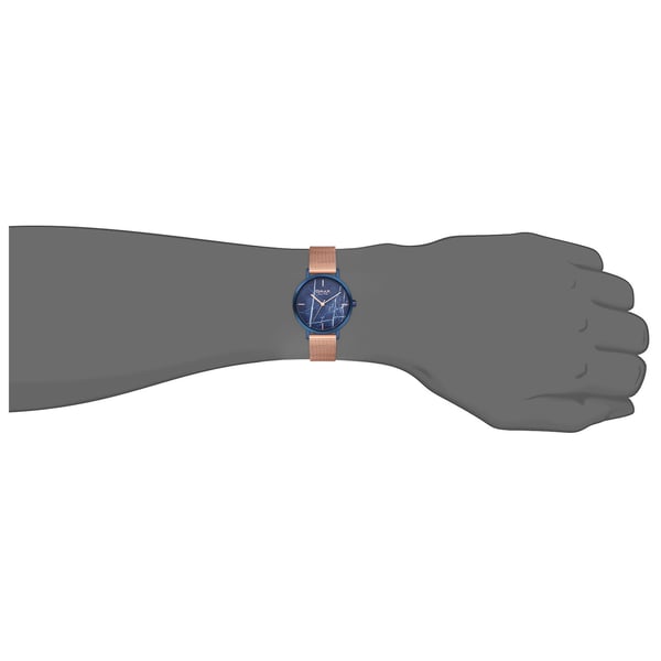 Omax Marble Collection Rose Gold Mesh Analog Watch For Women MR01S48I Omax Marble Collection Rose Gold Mesh Analog Watch For Women MR01S48I
