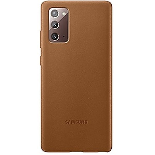 Samsung Leather Cover for Galaxy Note20 Brown