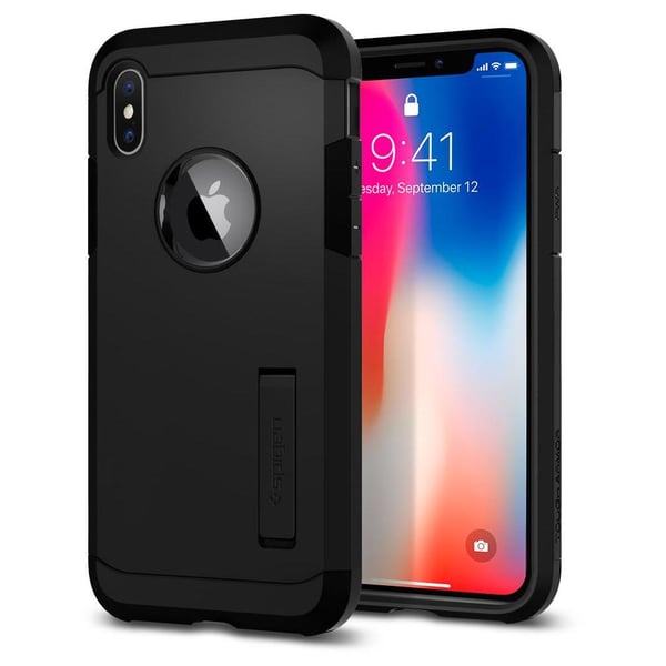 Spigen Tough Armor Case Black For iPhone XR