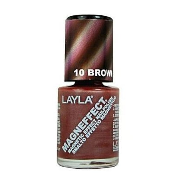 Layla Magneffect Nail Polish Brown Sugar 010