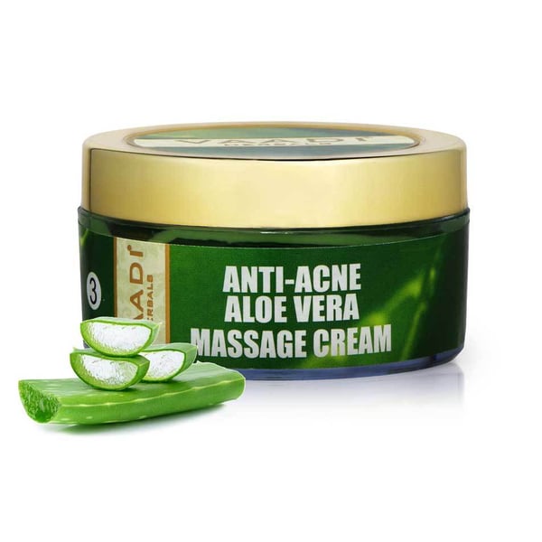 Vaadi Organics Anti Acne Organic Aloe Vera Massage Cream 50 Gms