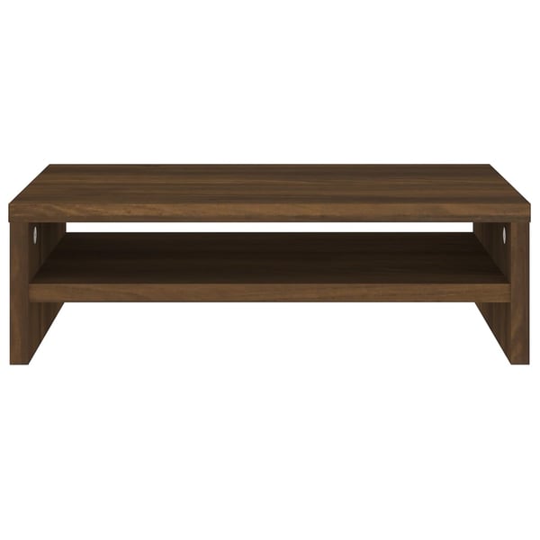 vidaXL Monitor Stand Brown Oak 42x24x13 cm Engineered Wood vidaXL Monitor Stand Brown Oak 42x24x13 cm Engineered Wood