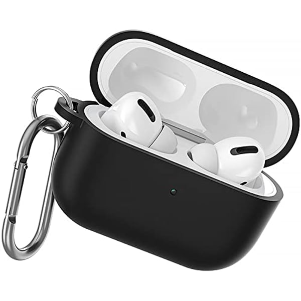 Amazing Thing Smoothie Airpods Pro 2 case cover (2022) Airpods Pro (2nd Generation) case with Carabiner - Black