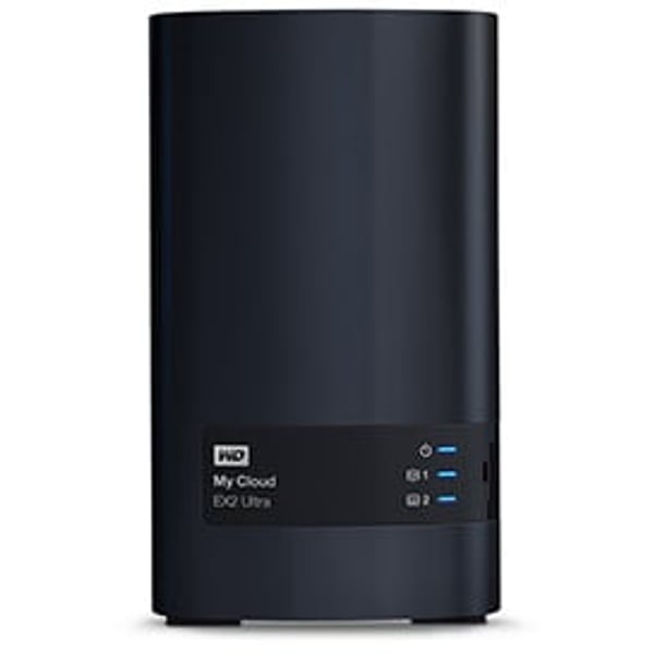 Western Digital WDBVBZ0080JCHEESN My Cloud EX2 Ultra Dual Bay NAS 8TB