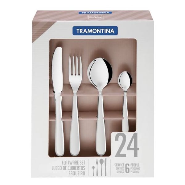 Tramontina Cutlery 24pc Set