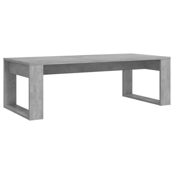 Buy Vidaxl Coffee Table Concrete Grey 110x50x35 Cm Engineered Wood