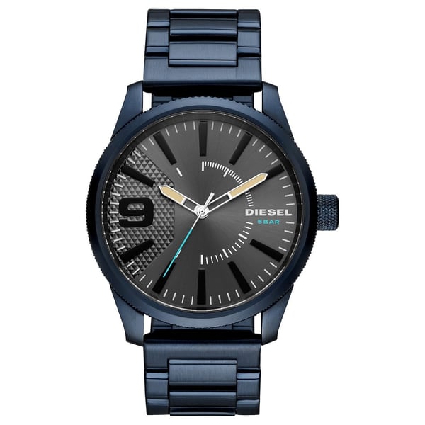 Diesel DZ1872 Rasp NSBB Three-hand in Blue Stainless Steel Men's Watch