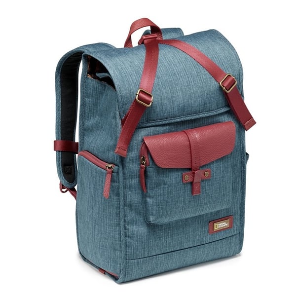 National Geographic NGAU5350 Australia Camera And Laptop Backpack Blue For DSLR