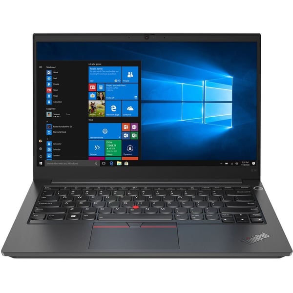 Lenovo Thinkpad E14 20TA00GEAD Laptop - Core i7 2.80GHz 8GB 512GB Shared Win11Pro 14inch FHD Black English/Arabic Keyboard