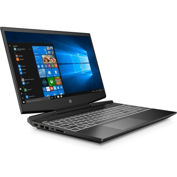 HP Pavilion 15-DK1003NE Gaming Laptop - Core i7 2.6GHz 16GB 1TB+256GB 6GB Win10 15.6inch FHD Black English/Arabic Keyboard