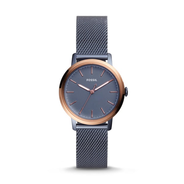 Fossil ES4312 Neely Three-Hand Steel Blue Stainless Steel Watch