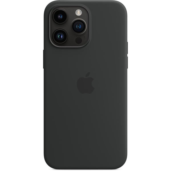 Apple iPhone 14 Pro Max Silicone Case Midnight with MagSafe Apple iPhone 14 Pro Max Silicone Case Midnight with MagSafe