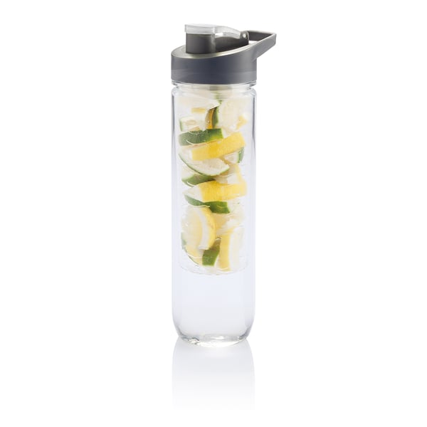 Buy Hans Larsen 800ml Fruit Infuser Water Bottle BPA- Flip Top Lid ...