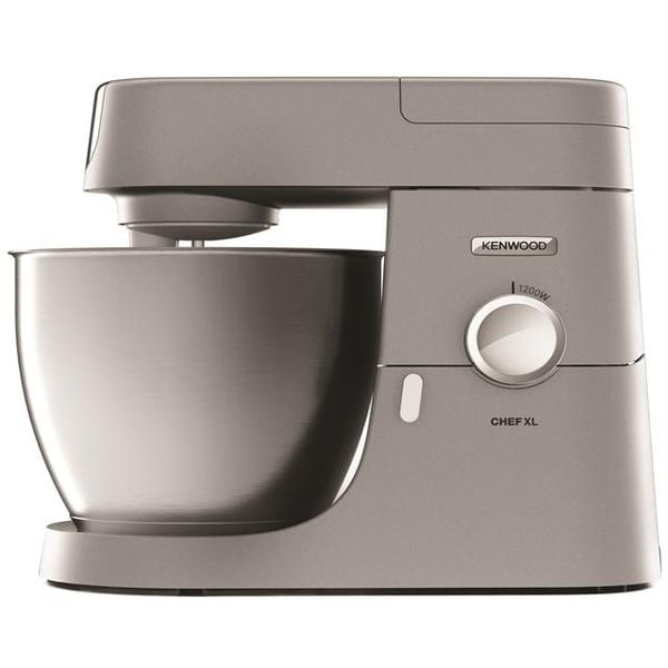 Kenwood Stand Mixer Kitchen Machine Metal Body CHEF XL 1200W with 6.7L Stainless Steel Bowl, KVL4230S