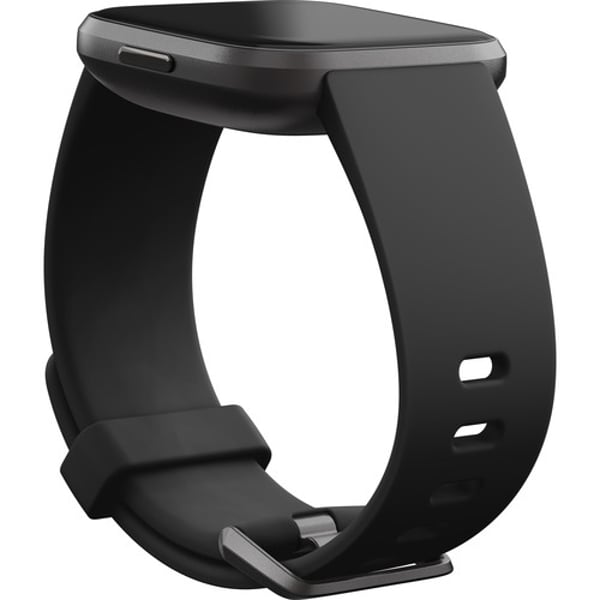 fitbit versa black aluminium