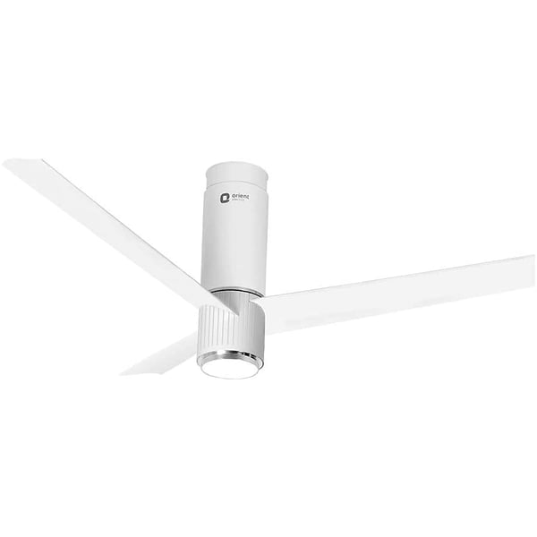 Orient Electric Aeroslim 1200mm Bldc Motor Smart Ceiling Fan With Iot, Remote & Under Light White