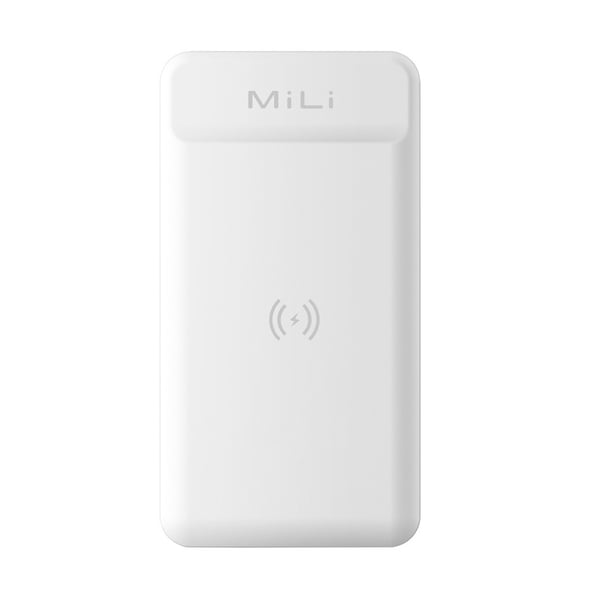 Mili Power Magic Iv Wireless Charging Power Bank (10000mah)-white