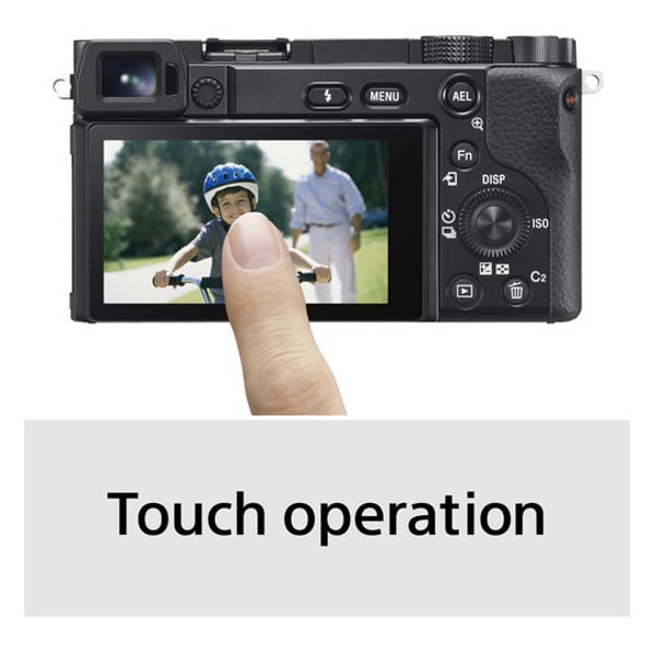 Sony ILCE6100LB a6100 Mirrorless Digital Camera Black + E PZ 16-50mm f/3.5-5.6 OSS Lens Sony ILCE6100LB a6100 Mirrorless Digital Camera Black + E PZ 16-50mm f/3.5-5.6 OSS Lens