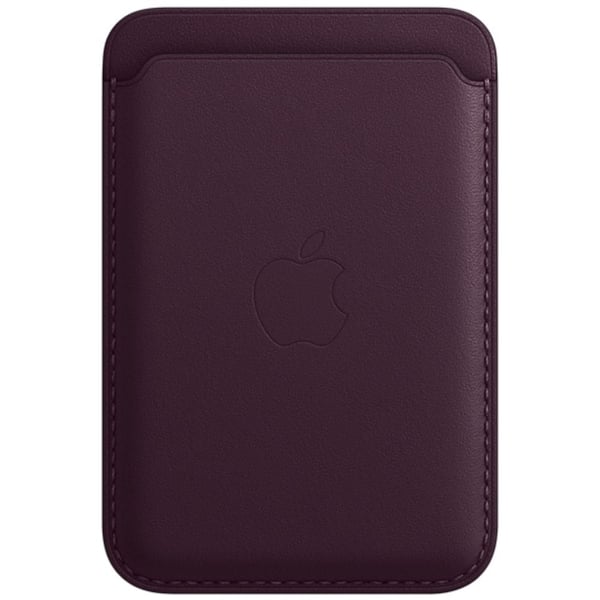 Apple Leather Wallet with MagSafe Dark Cherry iPhone Apple Leather Wallet with MagSafe Dark Cherry iPhone