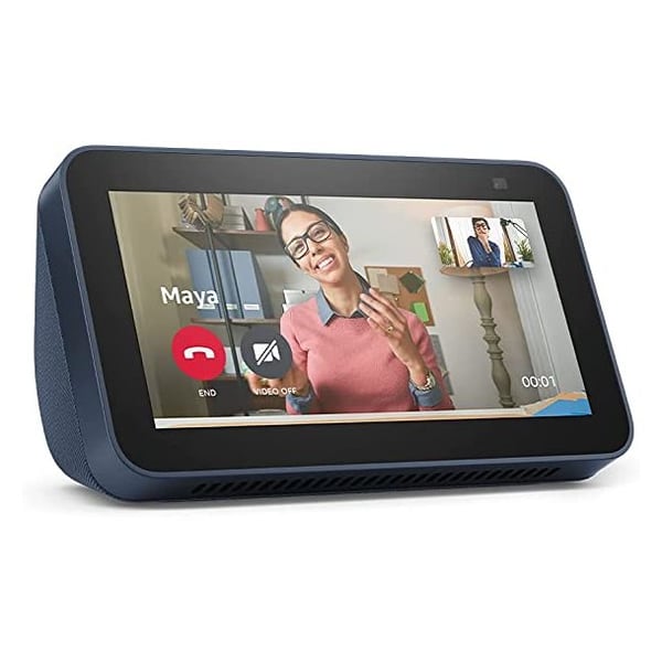 Amazon Echo Show 5 2nd Gen 2021 Smart Display Speaker with Alexa and 2MP Camera 5.5inch Deep Sea Blue Amazon Echo Show 5 2nd Gen 2021 Smart Display Speaker with Alexa and 2MP Camera 5.5inch Deep Sea Blue