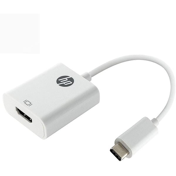 HP USB-C To HDMI Adapter White